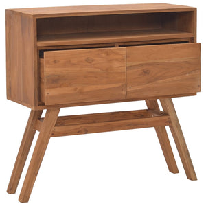 Massiver Teak Konsolentisch 80 cm