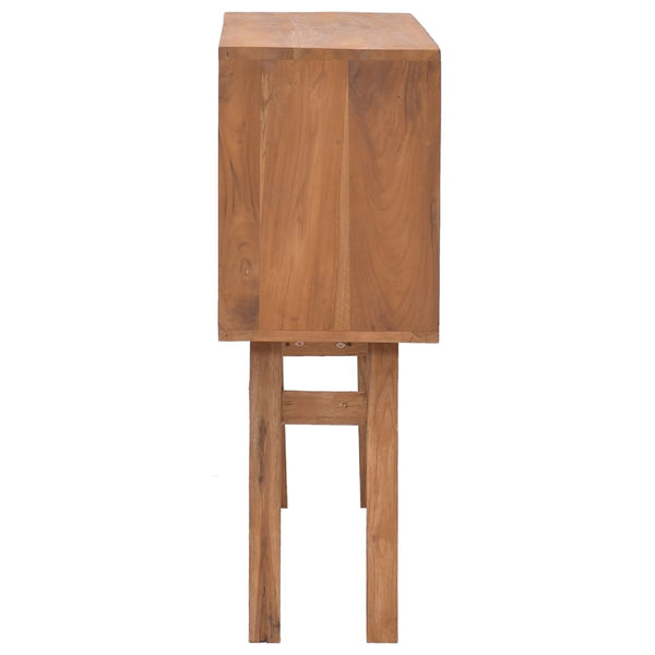 Massiver Teak Konsolentisch 80 cm
