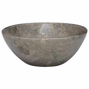 vidaXL Wash Basin Grey 53x40x15 cm Marble