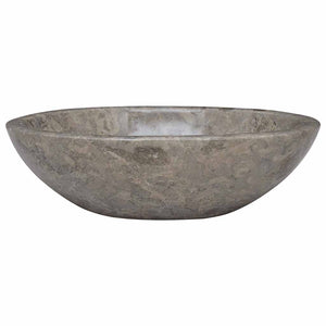 vidaXL Wash Basin Grey 53x40x15 cm Marble