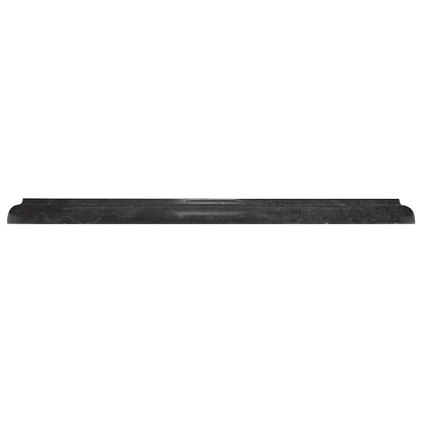 Tischplatte Schwarz Ø40x2,5 cm Marmor