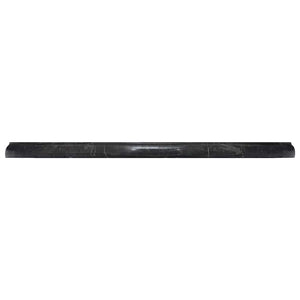 Tischplatte Schwarz Ø50x2,5 cm Marmor