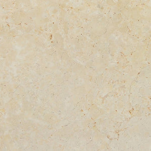 Tischplatte Creme Ø60x2,5 cm Marmor