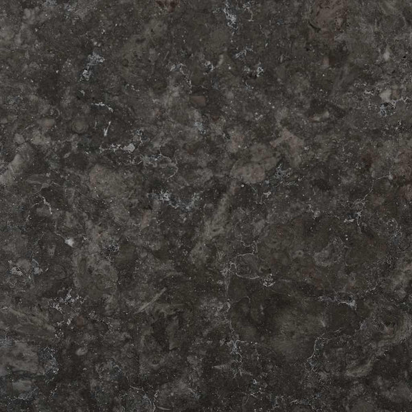 Tischplatte Schwarz Ø60x2,5 cm Marmor