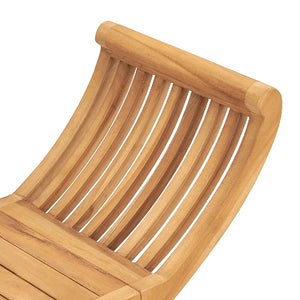 vidaXL Banc de jardin 126 cm en bois de teck massif