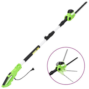 vidaXL Tronçonneuse à perche/taille-haie télescopique 2-en-1 25/41 cm 710/550W