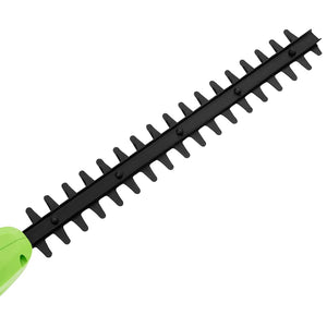 vidaXL Tronçonneuse à perche/taille-haie télescopique 2-en-1 25/41 cm 710/550W