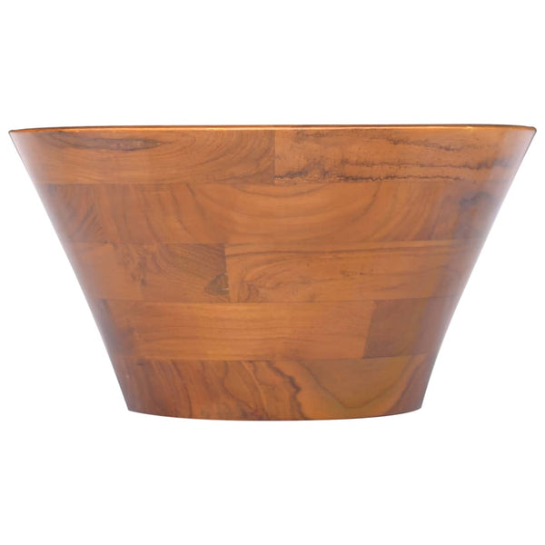 Teak Waschbecken Massivholz Ø40cm