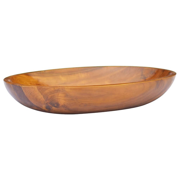 Teak Waschbecken Massivholz 60x40 cm