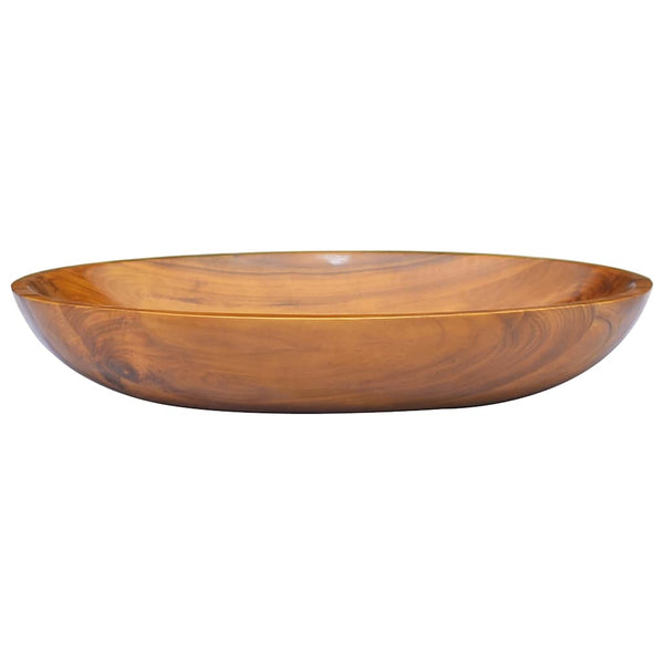 Teak Waschbecken Massivholz 60x40 cm