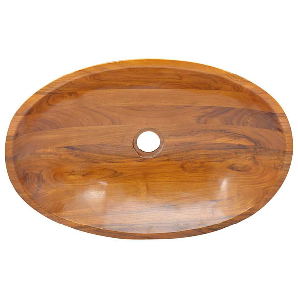 Teak Waschbecken Massivholz 60x40 cm