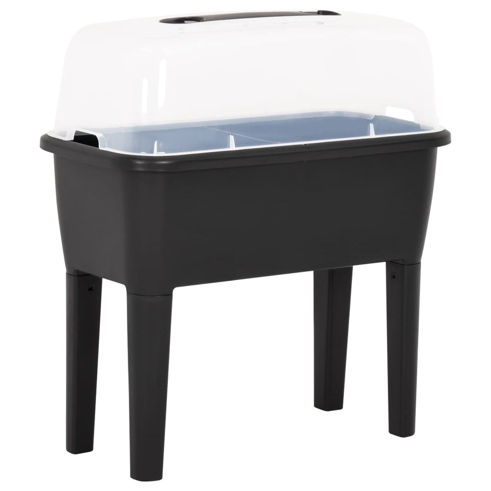 vidaXL Jardinière surélevée 77x38,7x82 cm PP