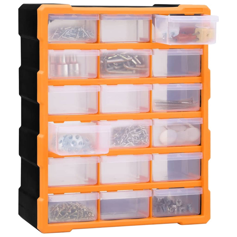 Multi-Schubladen-Organizer 18 Schubladen 38x16x47 cm