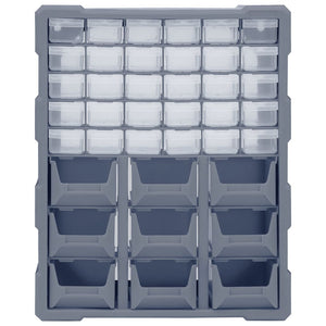 Multi-Schubladen-Organizer mit 39 Schubladen 38x16x47 cm
