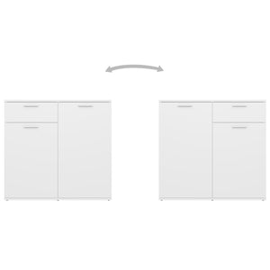 Weißes Sideboard 80 cm