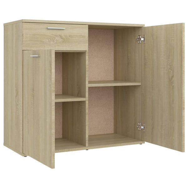 Sonoma-Eiche Sideboard, 80 cm