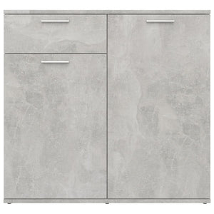 Betongraues Sideboard 80 cm