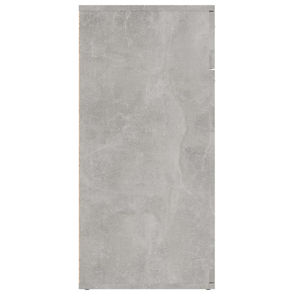 Betongraues Sideboard 80 cm