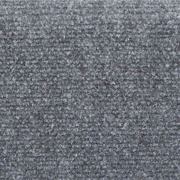 Stufenmatten Selbstklebend 5 Stk. 56x17x3 cm Hellgrau Halbrund