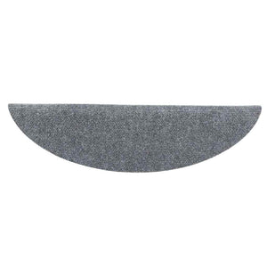 Selbstklebende Treppenmatten 10 Stk. Hellgrau 56x17x3 cm