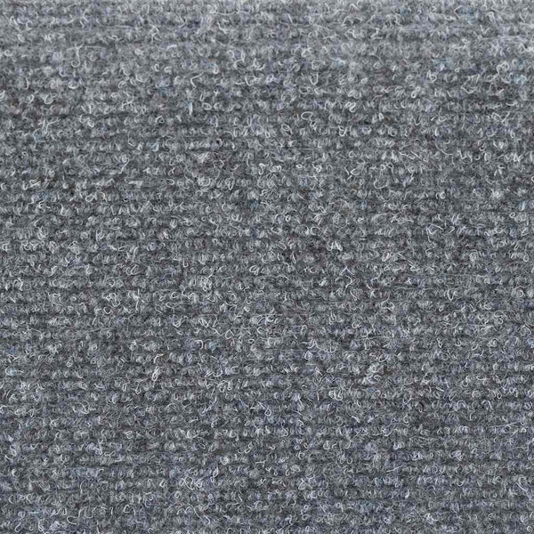 Selbstklebende Treppenmatten 10 Stk. Hellgrau 56x17x3 cm