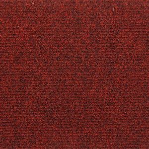 Stufenmatten Selbstklebend 10 Stk. 56x17x3 cm Bordeauxrot Halbrund