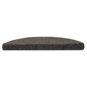 Stufenmatten Selbstklebend 10 Stk. 56x17x3 cm Anthrazit Halbrund