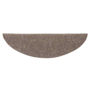 Stufenmatten Selbstklebend 5 Stk. 56x17x3 cm Beige Halbrund