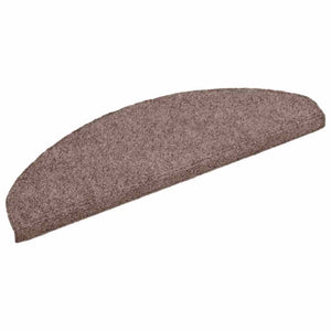 Stufenmatten Selbstklebend 5 Stk. 65x21x4 cm Hellbraun Halbrund Groß