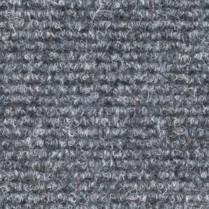Stufenmatten Selbstklebend 10 Stk. 65x21x4 cm Hellgrau Halbrund Groß