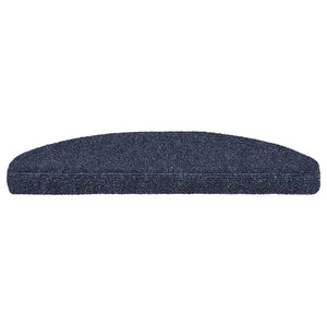 Stufenmatten Selbstklebend 5 Stk. 65x21x4 cm Blau Halbrund Groß