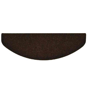 Stufenmatten Selbstklebend 5 Stk. 65x21x4 cm Braun Halbrund Groß