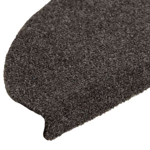Stufenmatten Selbstklebend 5 Stk. 65x21x4 cm Anthrazit Halbrund Groß