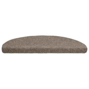 Stufenmatten Selbstklebend 5 Stk. 65x21x4 cm Beige Halbrund Groß