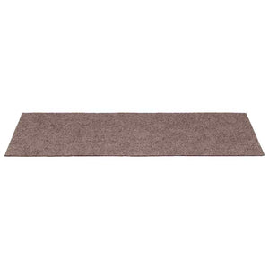 Stufenmatten Selbstklebend 10 Stk. 65x21x4 cm Hellbraun Rechteckiger Rand