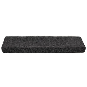 Stufenmatten Selbstklebend 10 Stk. 65x21x4 cm Dunkelgrau Rechteckiger Rand
