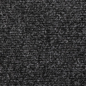 Stufenmatten Selbstklebend 10 Stk. 65x21x4 cm Dunkelgrau Rechteckiger Rand