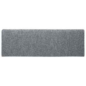 Stufenmatten Selbstklebend 10 Stk. 65x21x4 cm Hellgrau Rechteckiger Rand