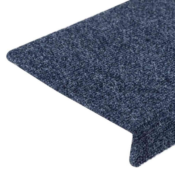 Stufenmatten Selbstklebend 10 Stk. 65x21x4 cm Anthrazit Rechteckiger Rand