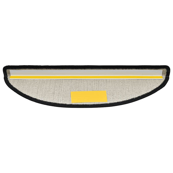 Stufenmatten 10 Stk. 56x17x3 cm Anthrazit Halbrund