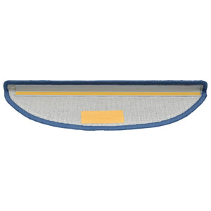 Stufenmatten 10 Stk. 56x17x3 cm Blau Halbrund