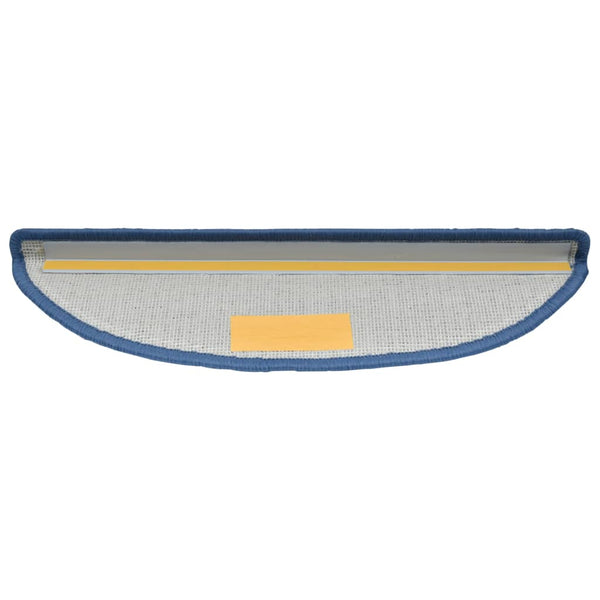 Stufenmatten 10 Stk. 56x17x3 cm Blau Halbrund