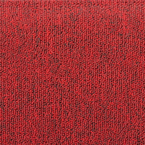 Stufenmatten 10 Stk. 65x24x4 cm Rot Halbrund Groß