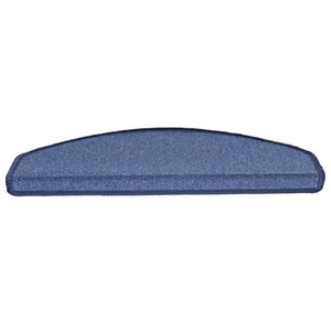 Stufenmatten 10 Stk. 65x24x4 cm Blau Halbrund Groß