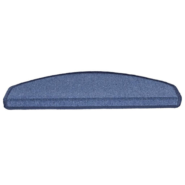 Stufenmatten 10 Stk. 65x24x4 cm Blau Halbrund Groß