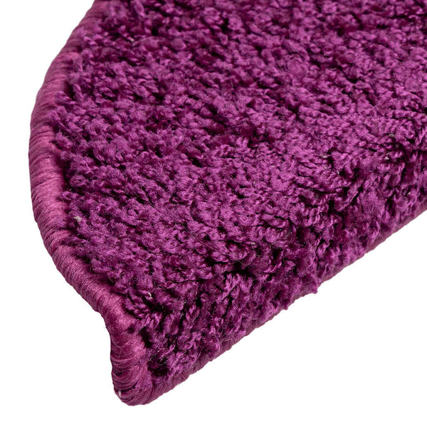 Stufenmatten 10 Stk. 56x17x3 cm Violett Halbrund