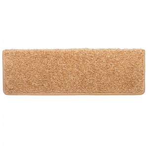 Stufenmatten 10 Stk. 65x21x4 cm Beige Rechteckiger Rand