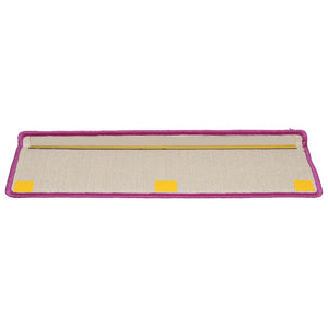 Stufenmatten 10 Stk. 65x21x4 cm Violett Rechteckiger Rand