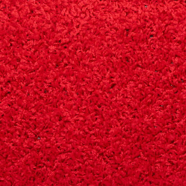 Stufenmatten 10 Stk. 65x21x4 cm Rot Rechteckiger Rand
