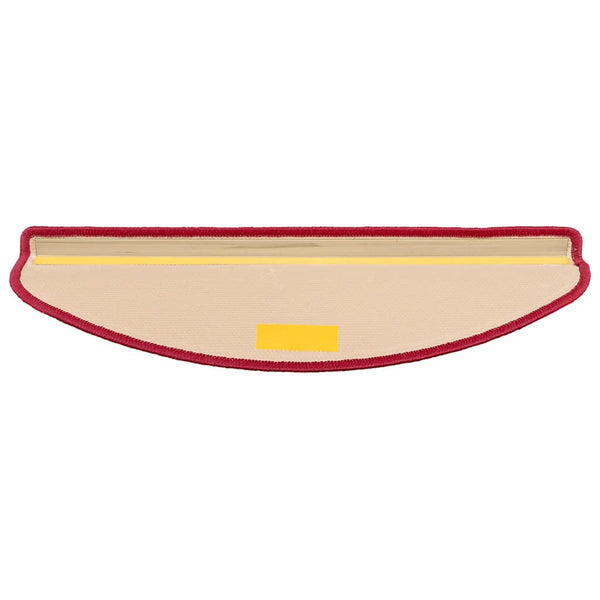 Stufenmatten Selbstklebend 5 Stk. 65x21x4 cm Rot